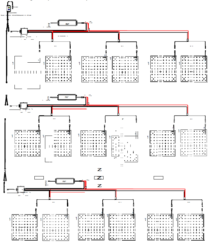 Gleichzeitiges Dimmen mehrerer Beleuchtungsplatten Simultaneous dimming for multiple LED ALU panel