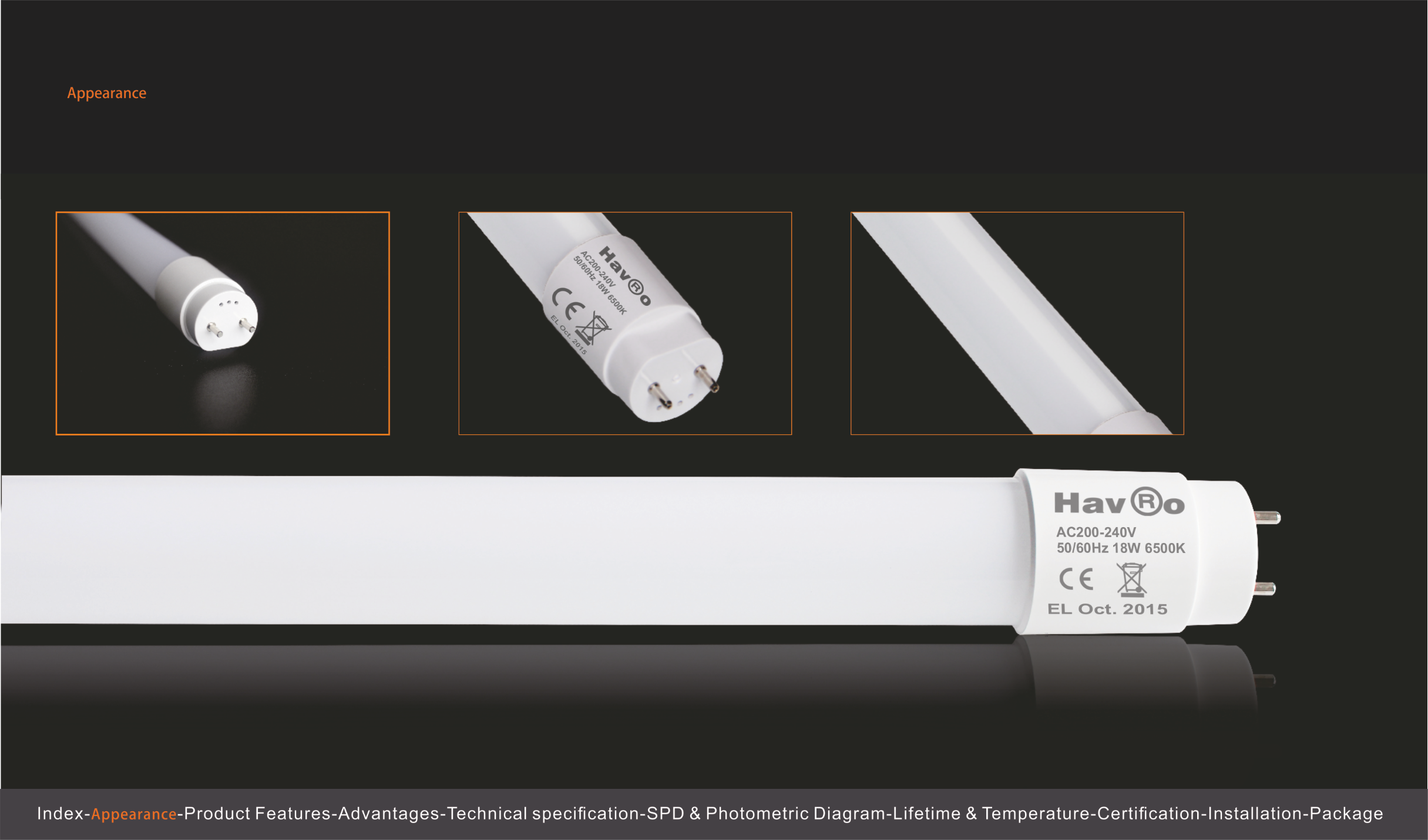 LED Glass Tube T8 series 

TÜV Attestation of Conformity